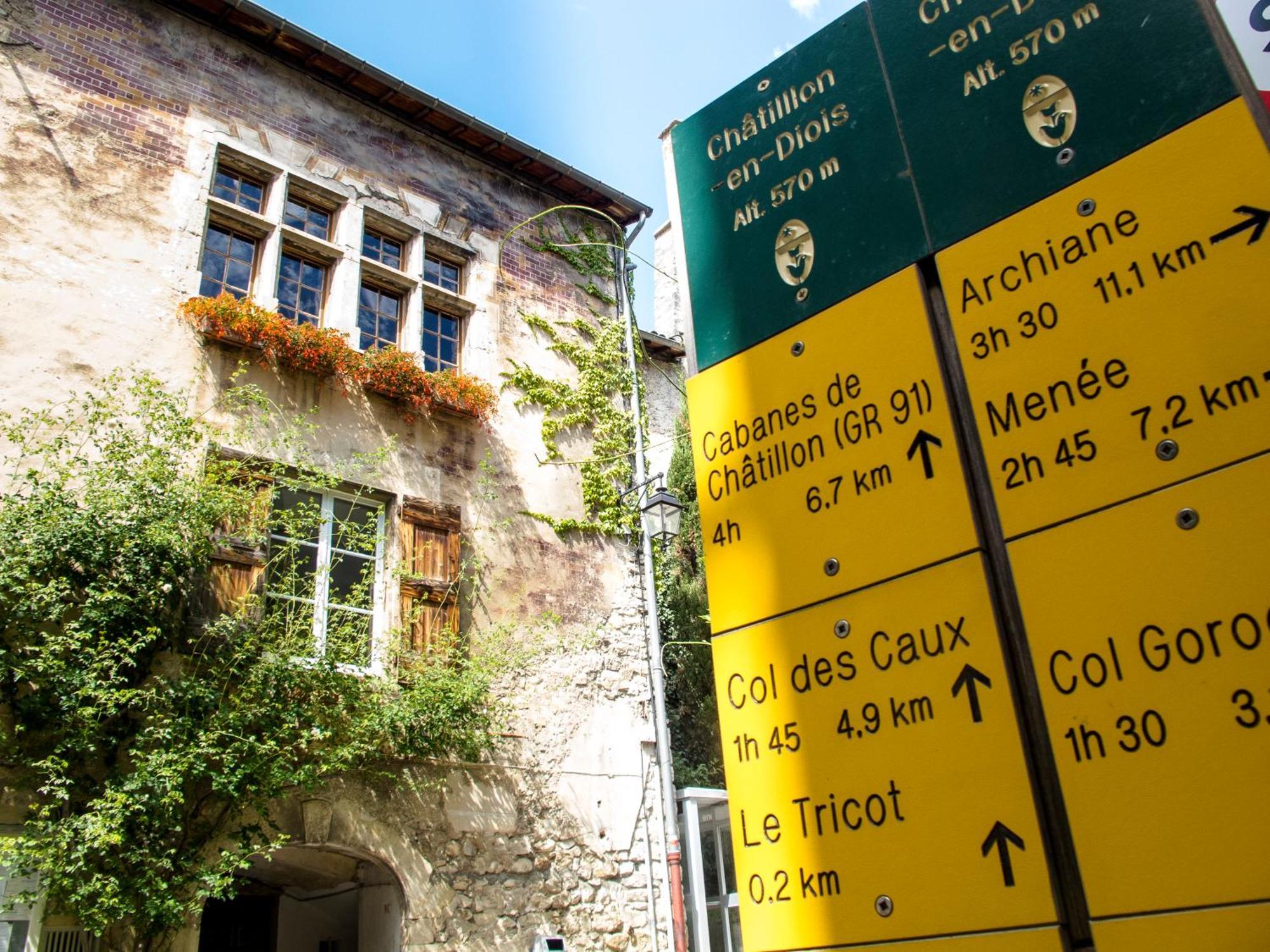 Châtillon-en-Diois Le Dauphine酒店 外观 照片
